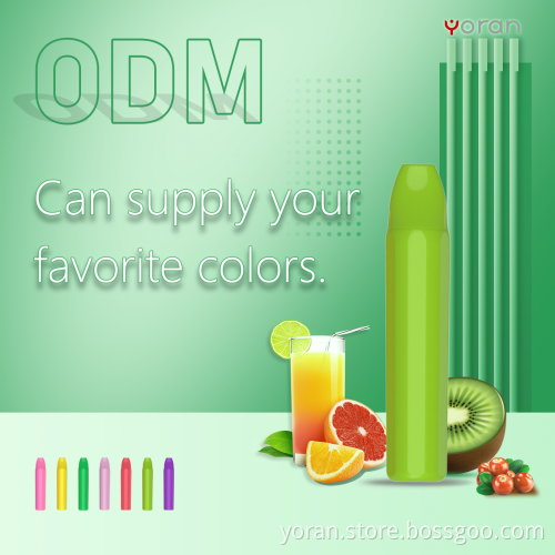 oem vape factory Yoran YP30009 odm vape factory OEM disposable pod OEM Vaporizer